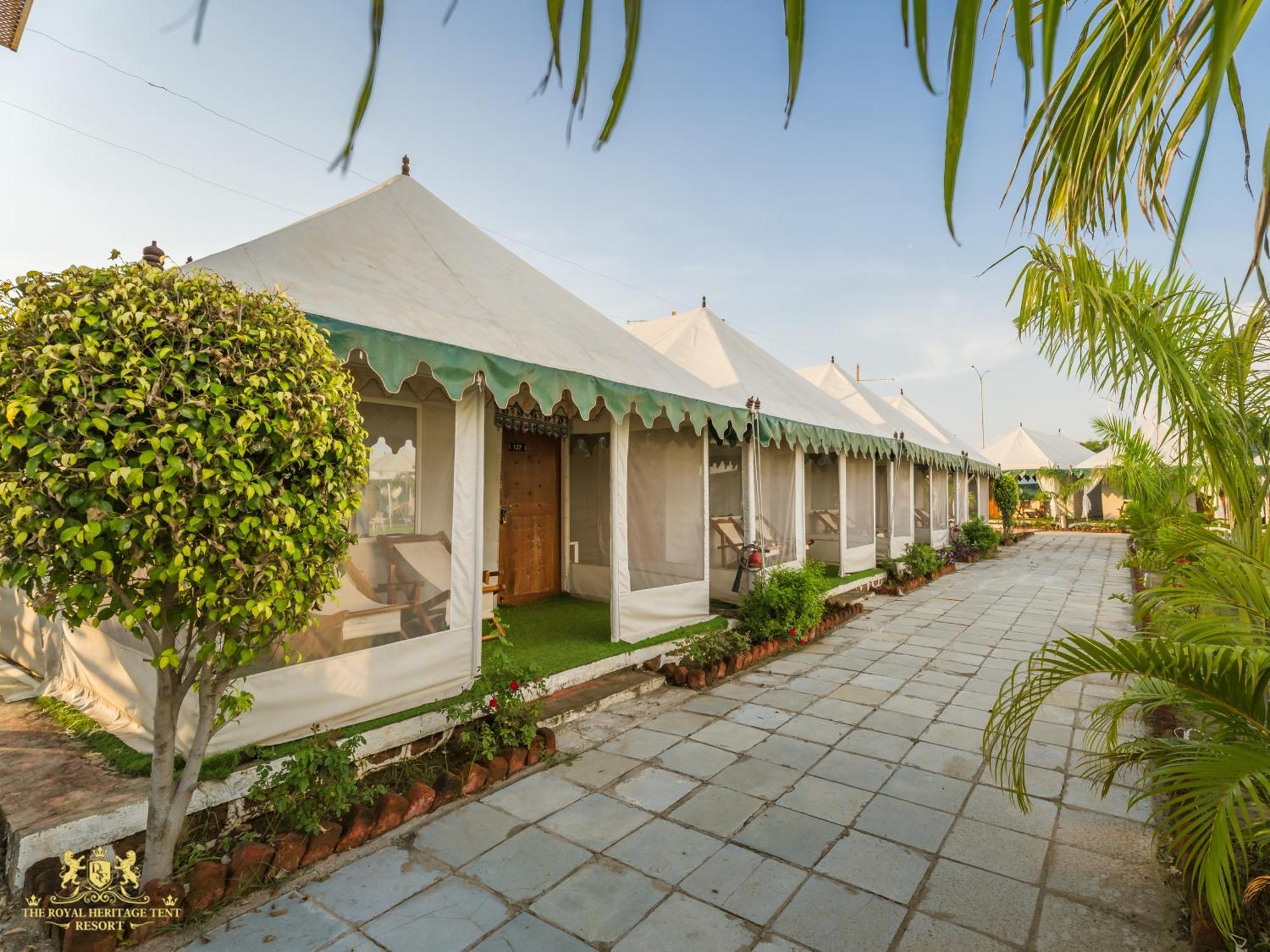 The Royal Heritage Tent Resort- Statue Of Unity Kevadia المظهر الخارجي الصورة