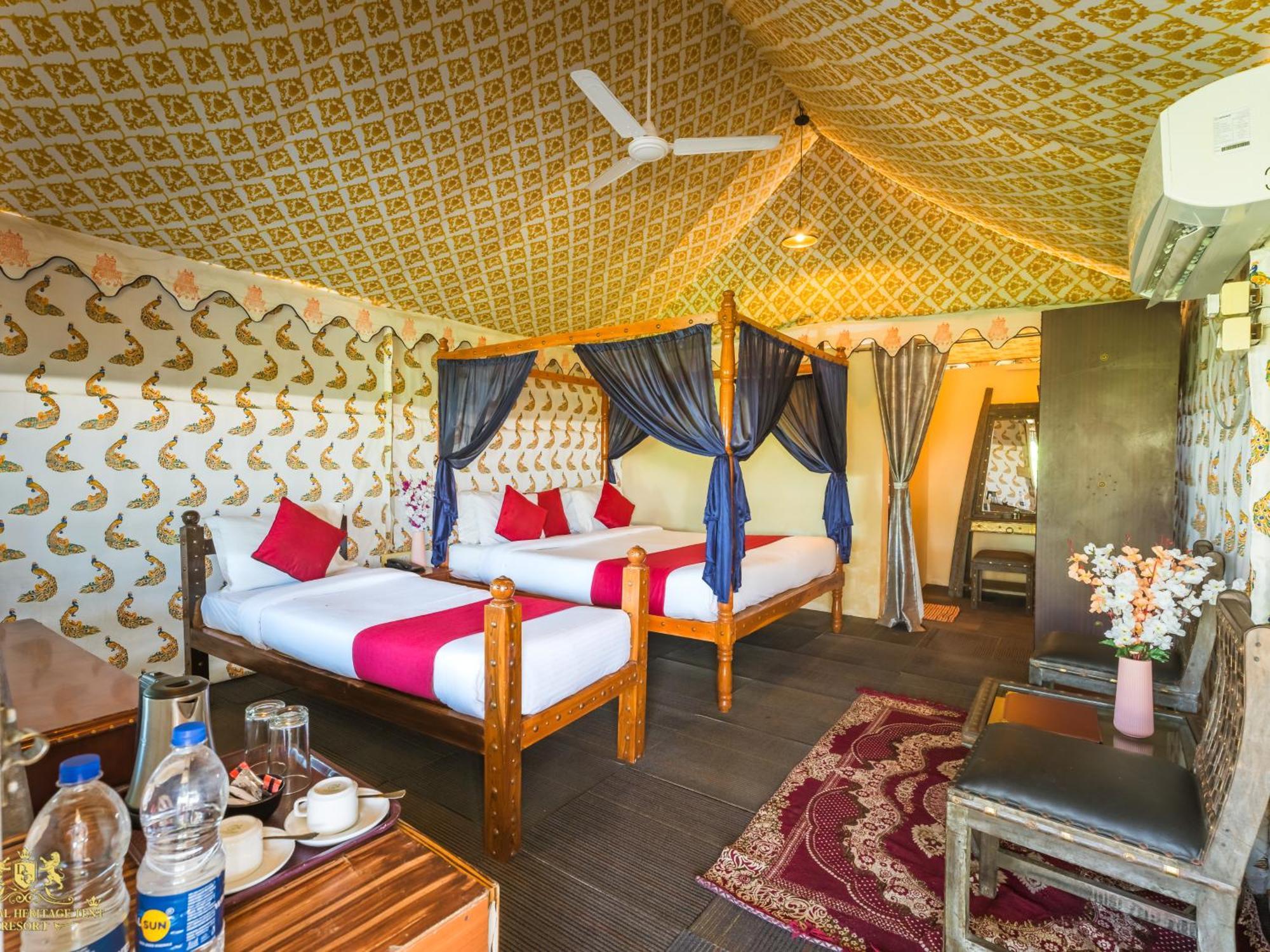 The Royal Heritage Tent Resort- Statue Of Unity Kevadia الغرفة الصورة