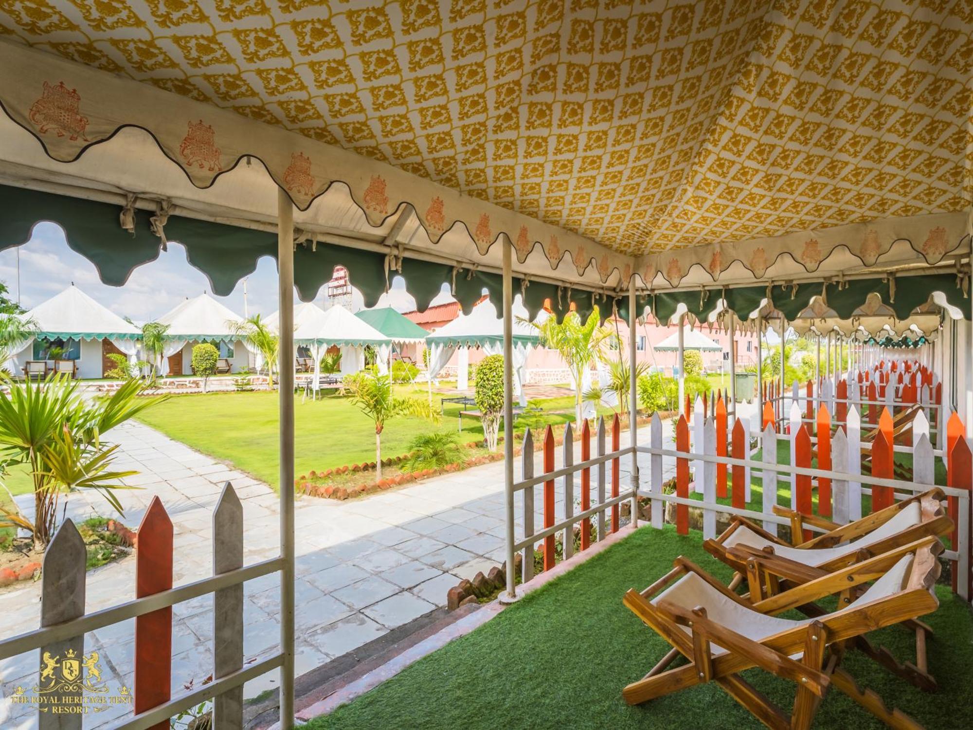 The Royal Heritage Tent Resort- Statue Of Unity Kevadia المظهر الخارجي الصورة