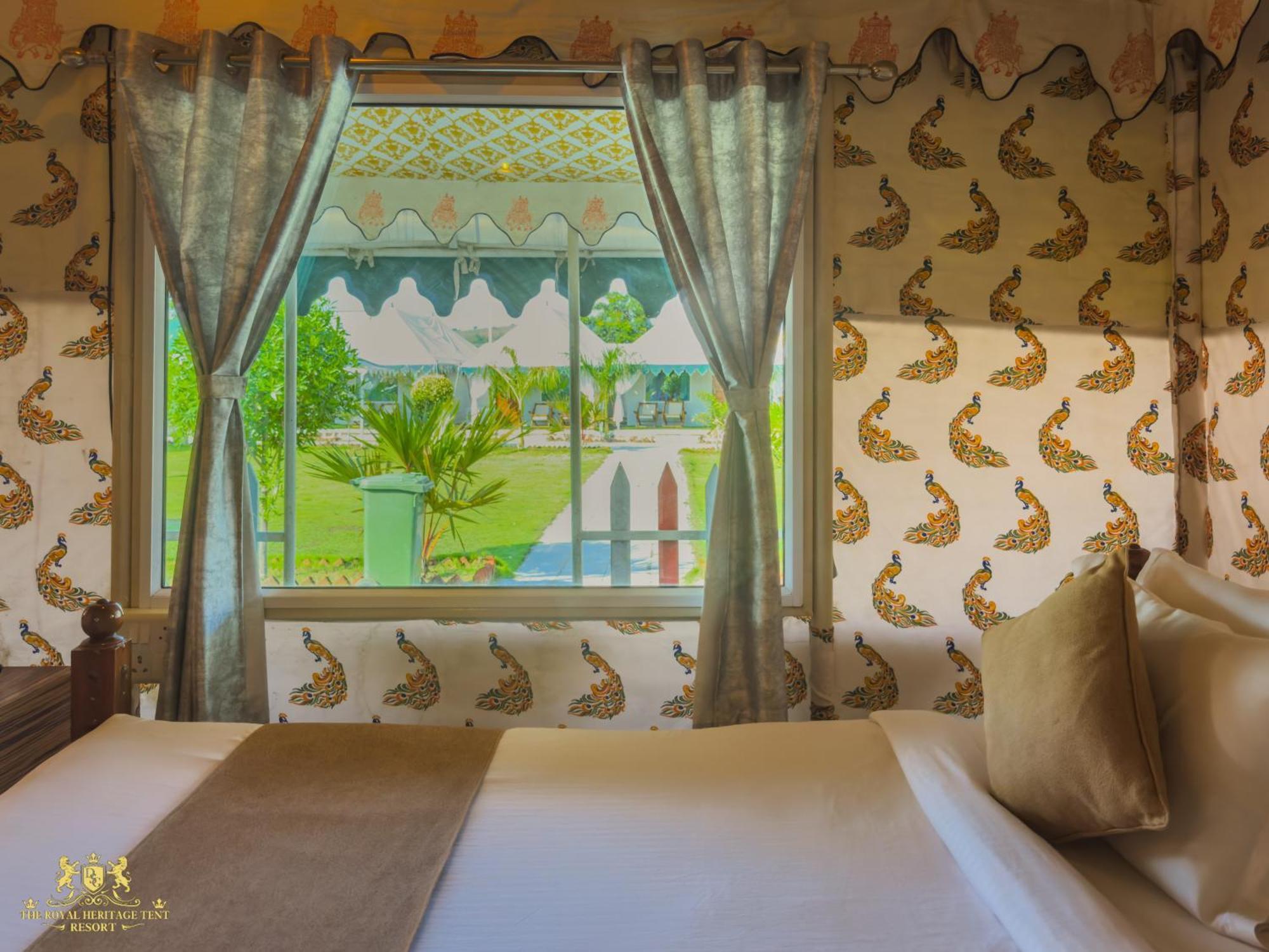 The Royal Heritage Tent Resort- Statue Of Unity Kevadia المظهر الخارجي الصورة