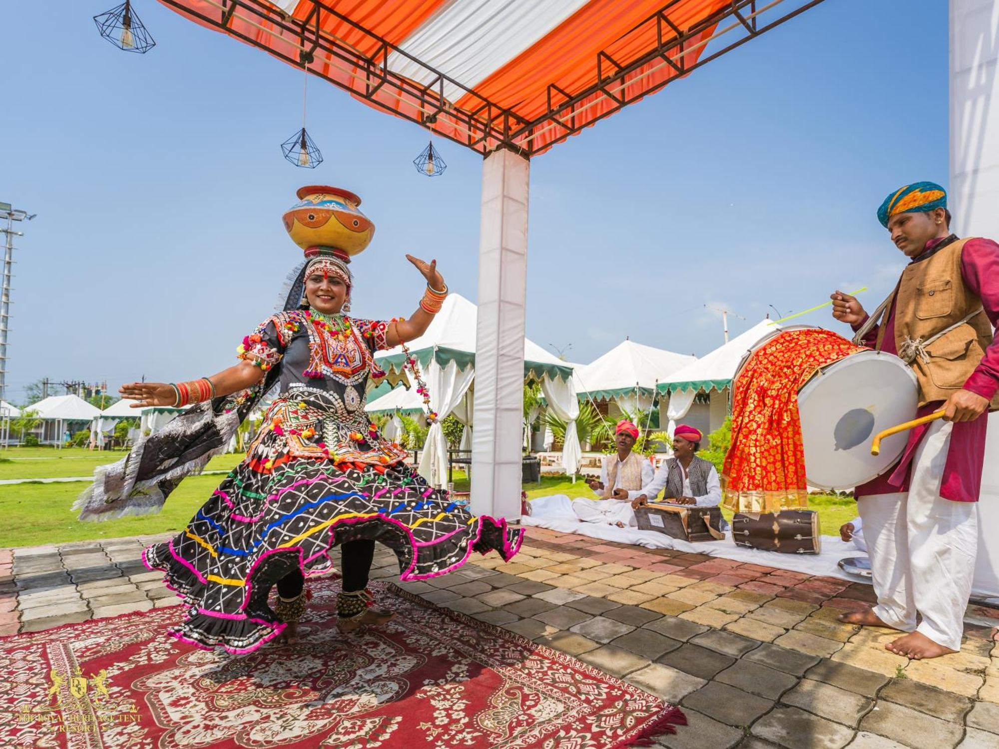 The Royal Heritage Tent Resort- Statue Of Unity Kevadia المظهر الخارجي الصورة
